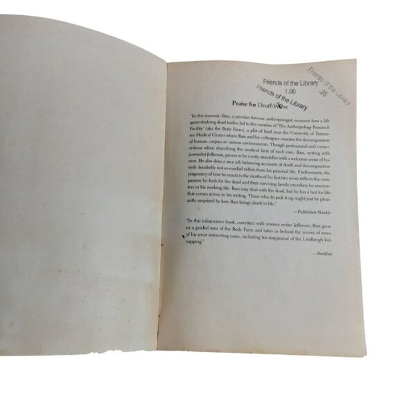 Deaths Acre Inside the Legendary Forensic Lab the Body Farm Bill Bass  Jefferson - Picture 6 of 12